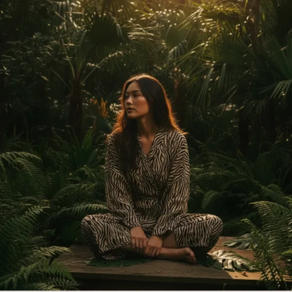 Γυναικεία μακρυά maxi ρόμπα με ζώνη animal print Leopar λεοπάρ μαύρο καφέ SY3142 LEOPAR black brown