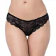 Triumph Tempting Lace Brazilian String Σλίπ Brazil Δαντέλα Μαύρο 10182559-0004/04