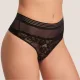 Dreams Premium Γυναικείο Sexy εσώρουχο Modal Ψηλόμεσο Στρίνγκ με δαντέλα Μαύρο Black 951 Dreams Premium Γυναικείο Sexy εσώρουχο Modal Ψηλόμεσο Στρίνγκ με δαντέλα Μαύρο Black 951