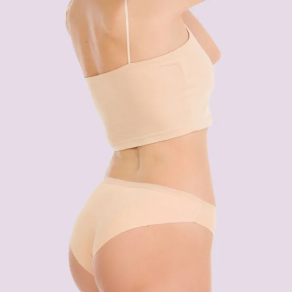 Berrak Γυναικείο Σλιπ κανονικό μπεζ Invissible laser cut full cover 11690 beige Berrak Γυναικείο Σλιπ κανονικό μπεζ Invissible laser cut full cover 11690 beige