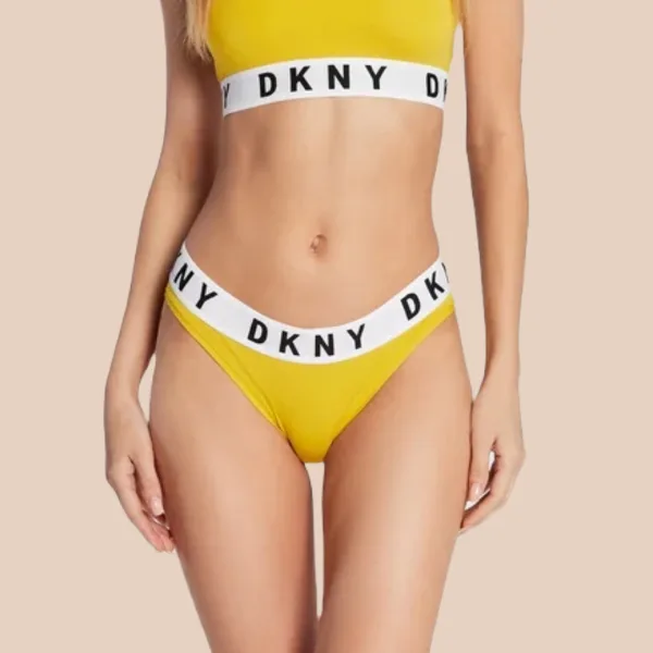 DKNY Γυναικείο βαμβακερό εσώρουχο Σλιπ Κίτρινο DK4513-I711Υ Boyfriend Cozy Bikini DKNY Γυναικείο βαμβακερό εσώρουχο Σλιπ Κίτρινο DK4513-I711Υ Boyfriend Cozy Bikini