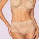 Luna Venus Γυναικείο Μπεζ εσώρουχο με δαντέλα hipster brief 25501 Beige