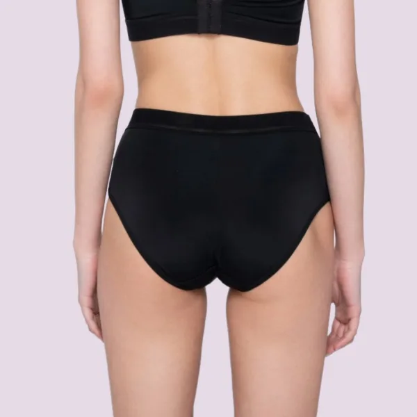 Luna Γυναικείο Μαύρο brief Flex Pro sporty εσώρουχο shaper ψηλόμεσο 5302 