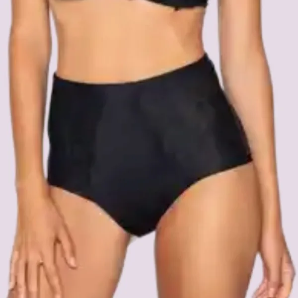 Luna Γυναικείο Μαύρο Λαστέξ Σύσφιξης Shaper high waist Maxi ιδανικό για κοιλιά & ανόρθωση 25502 Black