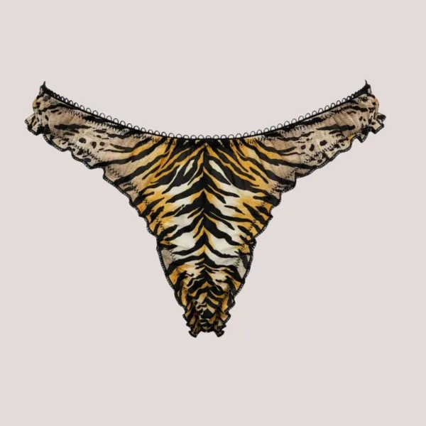 Milena γυναικείο string animal print σέξυ εσώρουχο 007573