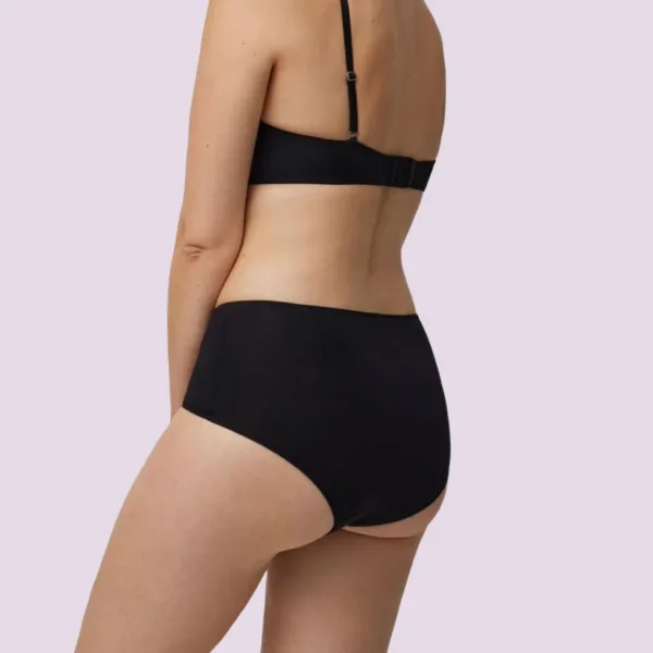 Ysabel Mora Microfibre Γυναικείο Σλιπ Μαύρο 19633 Black  Braga Panty