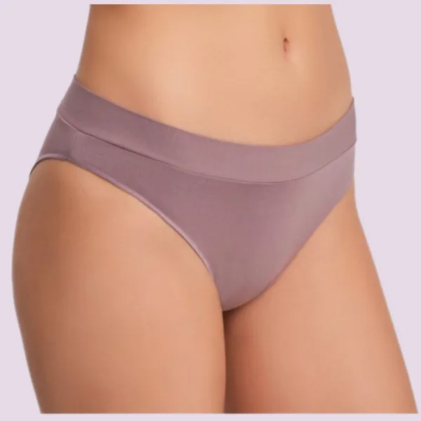 Dreams Γυναικείο μαύρο εσώρουχο κανονικό Ψηλόμεσο με μπάσκα για κάλυψη κοιλιάς Micro Modal 689  black