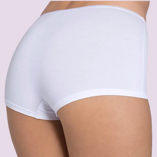 Sloggi FEEL SENSATIONAL SHORT 02 Micro-Cotton λεύκο 10151218 0003/03