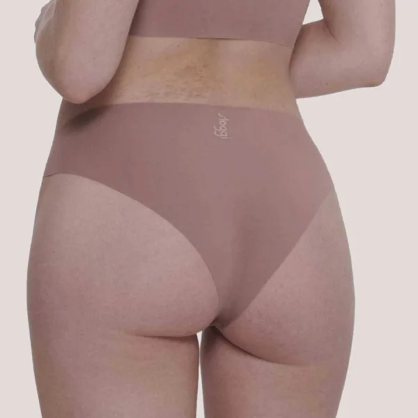  Sloggi ZERO Feel 2.0 High leg γυναικείο invissible εσώρουχο ψηλόμεσο Marron σάπιο μήλο 10217838.1141/H2