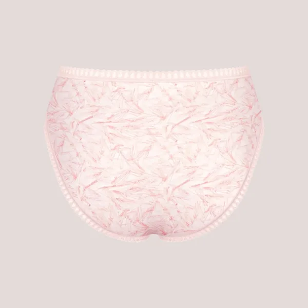 Sloggi Γυναικεία Βαμβακερά εσώρουχα Σλιπ tai 3τεμ Οικονομική Συσκευασία Go Crush High Leg 10219672.M005/R5