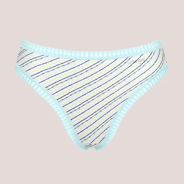 Sloggi Γυναικεία Βαμβακερά εσώρουχα Σλιπ tai 3τεμ Οικονομική Συσκευασία Go Crush High Leg 10219672.M007/B5