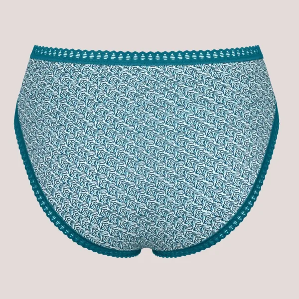 Sloggi Γυναικεία Βαμβακερά εσώρουχα Σλιπ tai 3τεμ Οικονομική Συσκευασία Go Crush High Leg 10219672.V022/V4