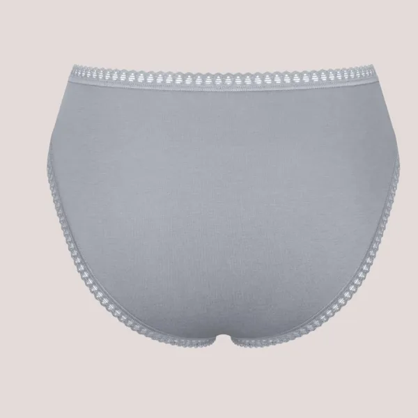 Sloggi Γυναικεία Βαμβακερά εσώρουχα Σλιπ tai 3τεμ Οικονομική Συσκευασία Go Crush High Leg 10219672.V022/V4