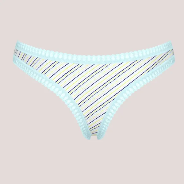 Sloggi Γυναικεία Βαμβακερά εσώρουχα Σλιπ String 3τεμ Οικονομική Συσκευασία Go Crush 10219704.M007/B5