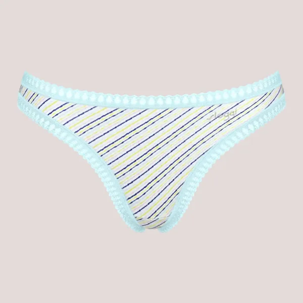 Sloggi Γυναικεία Βαμβακερά εσώρουχα Σλιπ String 3τεμ Οικονομική Συσκευασία Go Crush 10219704.M007/B5