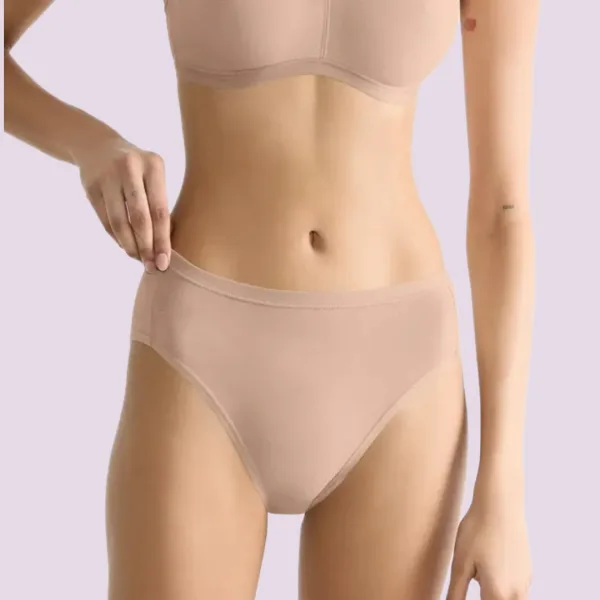 Sloggi  GO Daily Cotton Γυναικεία βαμβακερά Tai Σλιπ 3 Τεμάχια Μπεζ 10222331 00LZ/LZ