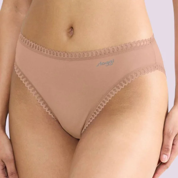 Sloggi Γυναικεία Βαμβακερά εσώρουχα Σλιπ tai 3τεμ Οικονομική Συσκευασία Go Crush High Leg 10219672 00ME Sloggi Γυναικεία Βαμβακερά εσώρουχα Σλιπ tai 3τεμ Οικονομική Συσκευασία Go Crush High Leg 10219672 00ME