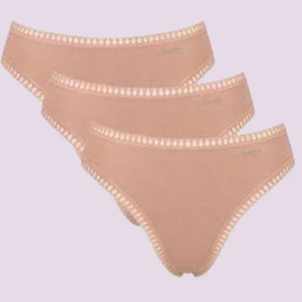 Sloggi Γυναικεία Βαμβακερά εσώρουχα Σλιπ tai 3τεμ Οικονομική Συσκευασία Go Crush High Leg 10219672 00ME Sloggi Γυναικεία Βαμβακερά εσώρουχα Σλιπ tai 3τεμ Οικονομική Συσκευασία Go Crush High Leg 10219672 00ME