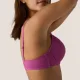 Ysabel Mora Γυναικείο Σουτιέν Magenta Φούξια με δανττέλα Push up 10619 Berry Ysabel Mora Γυναικείο Σουτιέν Magenta Φούξια με δανττέλα Push up 10619 Berry