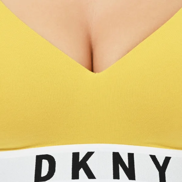 DKNY Wirefree Push Up Bra Αθλητικό Σουτιέν Χωρίς Μπανέλα με Ενίσχυση Κίτρινο φανταστικό χρώμα DK4518/I711Y DKNY Wirefree Push Up Bra Αθλητικό Σουτιέν Χωρίς Μπανέλα με Ενίσχυση Κίτρινο φανταστικό χρώμα DK4518/I711Y