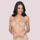 Luna Melody Γυναικείο Σουτιέν Μπεζ Beige για Mεγάλο Στήθος με Μπανέλα Χωρίς Ενίσχυση με Δαντέλα  Συλλογή 14244 Full Cover