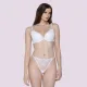 Luna Γυναικείo Σουτιέν Push Upv με δαντέλα Λεύκο  15241 Collection Daisy 