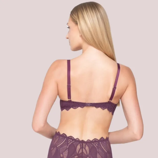Luna Γυναικείο Σουτιέν Push Up για Μεγάλο στήθος με Μπανέλα και Ελαφρυά Ενίσχυση Μώβ φαντασική δαντέλα 16701 Sylvie Big Size Luna Γυναικείο Σουτιέν Push Up για Μεγάλο στήθος με Μπανέλα και Ελαφρυά Ενίσχυση Μώβ φαντασική δαντέλα 16701 Sylvie Big Size