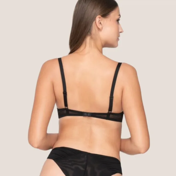Luna Γυναικείο Σουτιέν Μαύρο Push Up με Μπανέλα και Ελαφρυά Ενίσχυση φαντασική δαντέλα 16700 Sylvie Luna Γυναικείο Σουτιέν Μαύρο Push Up με Μπανέλα και Ελαφρυά Ενίσχυση φαντασική δαντέλα 16700 Sylvie