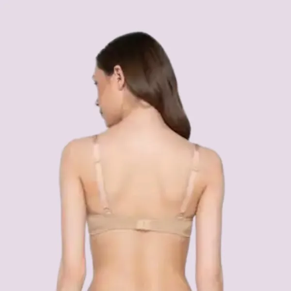 Luna Venus Γυναικείο Μπέζ Σουτιέν balconette με δαντέλα χωρίς ενίσχυση & για μεγάλο στήθος C & D Cup 15500