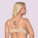 Luna Venus Γυναικείο Μπεζ χρυσό Σουτιέν balconette με δαντέλα για μεγάλο στήθος E F G Cup 15502 