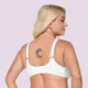 Luna Venus Γυναικείο Λευκό Σουτιέν balconette με δαντέλα για μεγάλο στήθος E F G Cup 15502 