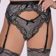 Milena by Paris Brazil Lace Γυναικείο Σλιπ Δαντελα sexy  Μαύρο εσώρουχο με ασημοκλωστή 008483