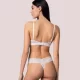Milena by Paris Γυναικείο Μπουστάκι Λευκό Bralette από Δαντέλα με Κούμπωμα 010179 Milena by Paris Γυναικείο Μπουστάκι Λευκό Bralette από Δαντέλα με Κούμπωμα 010179
