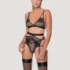 Milena by Paris Γυναικείο sexy Bralette Lace Σουτιέν Μαύρο με δαντέλα και δίχτυ!!! 010182 Black Milena by Paris Γυναικείο sexy Bralette Lace Σουτιέν Μαύρο με δαντέλα και δίχτυ!!! 010182 Black