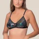 Milena by Paris Γυναικείο sexy Bralette Lace Σουτιέν με γυαλιστερό τύπωμα 010188 Milena by Paris Γυναικείο sexy Bralette Lace Σουτιέν με γυαλιστερό τύπωμα 010188