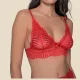 Milena by Paris Γυναικείο sexy Κόκκινο Bralette Lace Σουτιέν με δαντέλα 010193 Red Milena by Paris Γυναικείο sexy Κόκκινο Bralette Lace Σουτιέν με δαντέλα 010193 Red