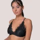 Milena by Paris Bralette Lace Σουτιέν με φανταστική δαντέλα Μαύρο Black 010195