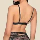 Milena by Paris Γυναικείο sexy Μαύρο Bralette Lace Σουτιέν με δαντέλα 010180 Black Milena by Paris Γυναικείο sexy Μαύρο Bralette Lace Σουτιέν με δαντέλα 010180 Black