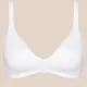 Sloggi Σουτιέν Χωρίς Μπανέλα Χωρίς Ραφές Λευκό Body Adapt T-Shirt 10207489-0003
