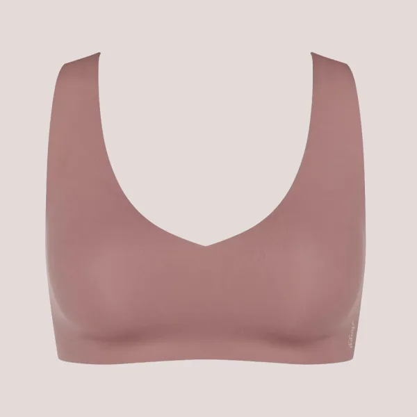 Sloggi ZERO Feel 2.0 Bralette Γυναικείο εφηβικό Μπουστάκι Marron Σκούρο ρόζ 10217728.1141/Η2