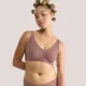 Sloggi ZERO Feel 2.0 Bralette Γυναικείο εφηβικό Μπουστάκι Marron Σκούρο ρόζ 10217728.1141/Η2
