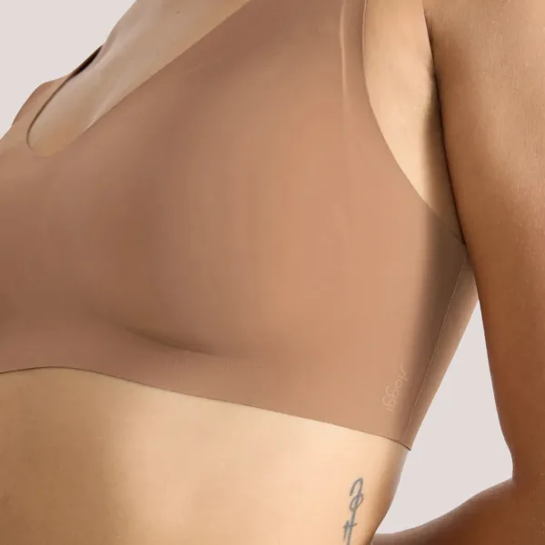  Sloggi ZERO Feel 2.0 Bralette Γυναικείο εφηβικό Μπουστάκι Μπέζ Beige 10217728.OOCM/CM