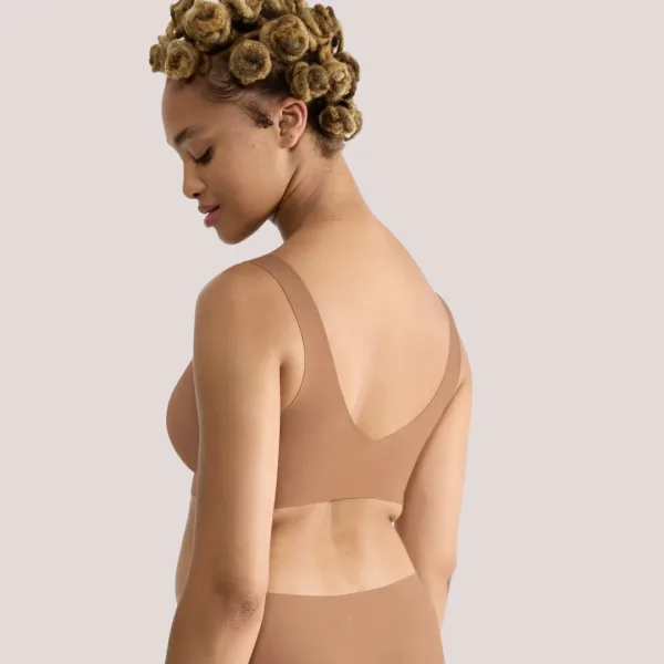  Sloggi ZERO Feel 2.0 Bralette Γυναικείο εφηβικό Μπουστάκι Μπέζ Beige 10217728.OOCM/CM