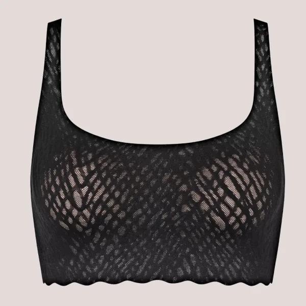  Sloggi ZERO Feel  Bliss Top Γυναικείο εφηβικό Μπουστάκι black  10219678.0004/04