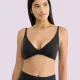  Sloggi ZERO Feel Invisible Bralette The Up Γυναικείο Αθλητικό Μπουστάκι Μαύρο 10226701 O004