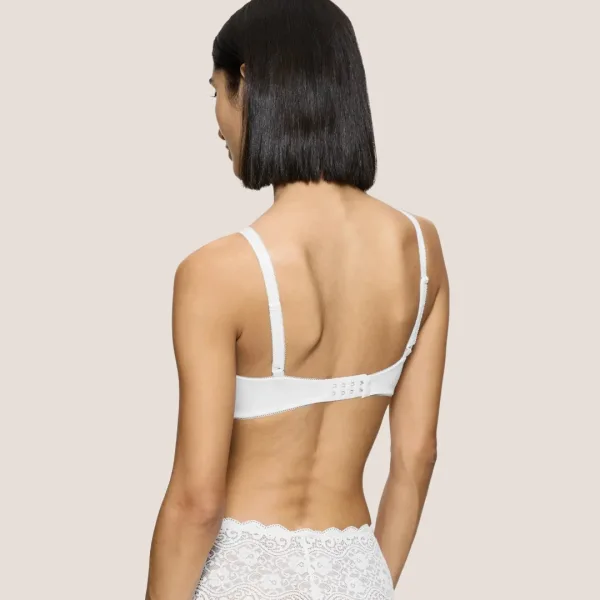 Triumph Amourette W Minimizer Σουτιέν για Μεγάλο στήθος Λευκό με ελαστική δαντέλα 10209574 0003/03 Triumph Amourette W Minimizer Σουτιέν για Μεγάλο στήθος Λευκό με ελαστική δαντέλα 10209574 0003/03