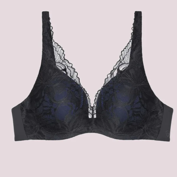 Triumph Γυναικείο Σουτιέν Body Make Up Χωρίς Μπανέλα Με Ελαφριά Επένδυση & δαντέλα The Illusion Collection Μαύρο 10219710-0004 Triumph Γυναικείο Σουτιέν Body Make Up Χωρίς Μπανέλα Με Ελαφριά Επένδυση & δαντέλα The Illusion Collection Μαύρο 10219710-0004