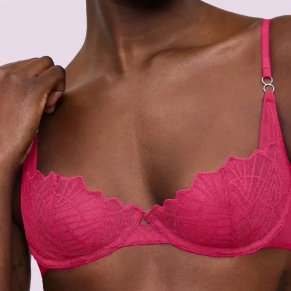 Triumph That Night in Vegas WH γυναικείο σέξυ sexy Ροζ Pink σουτιέν bralette 10224863 6653