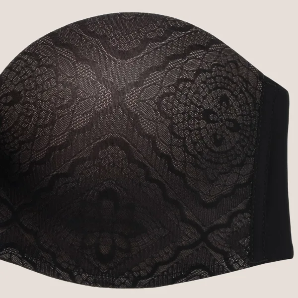 Wonderbra Ultimate Strapless Push-Up Sexy με δαντέλα Σουτιέν Στράπλες με Ενίσχυση και Βαθύ ντεκολτέ Μαύρο W034T Wonderbra Ultimate Strapless Push-Up Sexy με δαντέλα Σουτιέν Στράπλες με Ενίσχυση και Βαθύ ντεκολτέ Μαύρο W034T