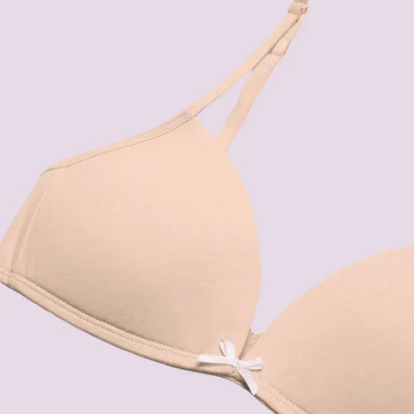 Ysabel Mora Παιδικό εφηβικό βαμβακερό σουτιέν με ελαφρυά ενίσχυση και ρυθμιζόμενες τιράντες Χωρίς Μπανέλα Μπεζ 18802 Ysabel Mora Παιδικό εφηβικό βαμβακερό σουτιέν με ελαφρυά ενίσχυση και ρυθμιζόμενες τιράντες Χωρίς Μπανέλα Μπεζ 18802